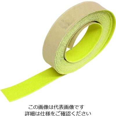 トラスコ中山 TRUSCO ノンスリップテープ 屋外用 25mmX10m 20巻お纏め品 黄 TNS2510-20 Y 1箱(20巻)（直送品）