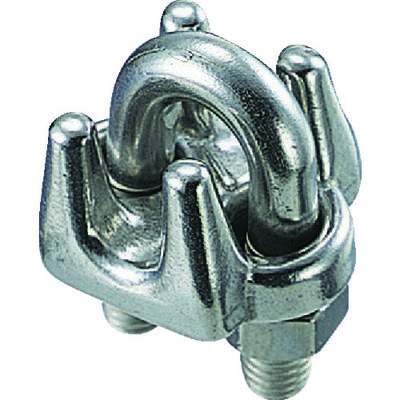 トラスコ中山 TRUSCO ワイヤークリップ ステンレス製 22mm用 (1個入) TWC-22 1袋(1個) 208-1081（直送品）