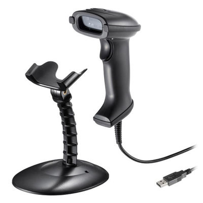 サンワサプライ 1次元CCDバーコードリーダー（スタンド付き） BCRー1D9BK 1個（直送品）