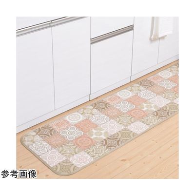 アズワン 拭けるマットシリーズ アンティグロ キッチンマット ベージュ 600×2700mm 65-1700-69 1枚（直送品）