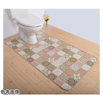 アズワン 拭けるマットシリーズ アンティグロ トイレマット ベージュ 800×1300mm 65-1700-61 1枚（直送品）