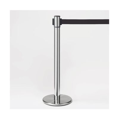 スガツネ工業 ベルトパーテーション ヘッド回転タイプ 黒 67-7408-56 1個（直送品）