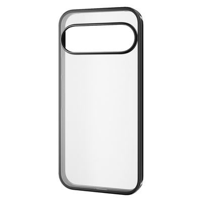 Google Pixel 9/9 Pro ケース ソフト 衝撃吸収 メタリックブラック PM-P242UCTMBK エレコム 1個（直送品）