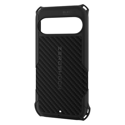 Google Pixel 9/9 Pro ケース ソフト グリップ ブラック PMWP242ZEROGBK エレコム 1個（直送品）