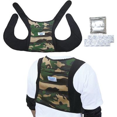 ブレイン アイスバック(R)W(保冷剤付) 迷彩 BR-556-CA 1式 611-5002（直送品）