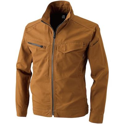 TS DESIGN ハイブリッドコットンジャケット S キャメル 3516 65 1着 579-7808（直送品）