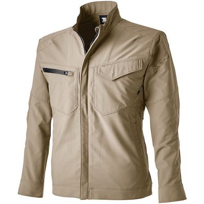TS DESIGN エコハイブリッドダブルクロスジャケット 6L ベージュ 4616 15 1着 578-9995（直送品）