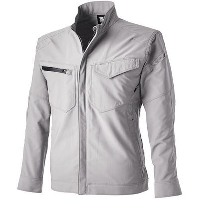 TS DESIGN エコハイブリッドダブルクロスジャケット SS シルバーグレー 4616 25 1着 578-9955（直送品）