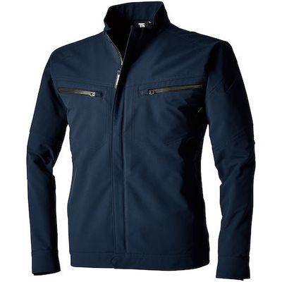 TS DESIGN TS4Dエコダブルクロスジャケット 5L ネイビー 5616 45 1着 578-9964（直送品）