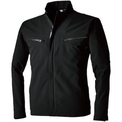 TS DESIGN TS4Dエコダブルクロスジャケット SS ブラック 5616 95 1着 578-9904（直送品）