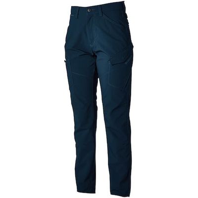 TS DESIGN エコハイブリッドダブルクロスレディースカーゴパンツ 5L ネイビー 46141 45 1着 584-7942（直送品）