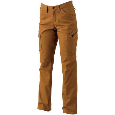 TS DESIGN ハイブリッドコットンレディースカーゴパンツ 5L キャメル 35141 65 1着 584-6491（直送品）