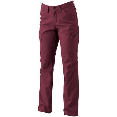 TS DESIGN ハイブリッドコットンレディースカーゴパンツ 4L ワイン 35141 75 1着 584-6475（直送品）