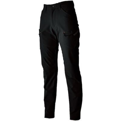 TS DESIGN TSエコダブルライトクロスレディースカーゴパンツ M ブラック 56041 95 1着 584-9476（直送品）