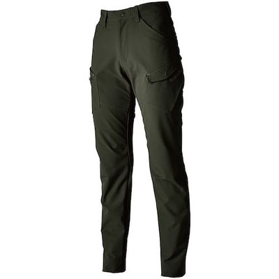 TS DESIGN TS4Dエコダブルクロスレディースカーゴパンツ 3L カーキグリーン 56141 55 1着 584-7890（直送品）