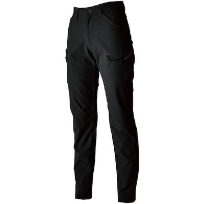 TS DESIGN TS4Dエコダブルクロスレディースカーゴパンツ 3L ブラック 56141 95 1着 584-6450（直送品）