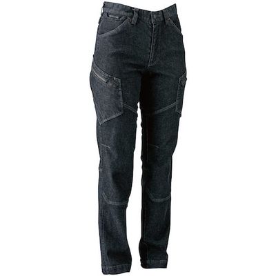 TS DESIGN レディースカーゴパンツ S ブラック 51141 95 1着 584-6470（直送品）