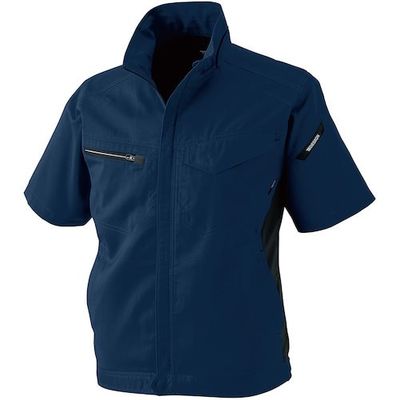 TS DESIGN AIR ACTIVEショートスリーブジャケット 4L ネイビー 8156 45 1着 585-1127（直送品）