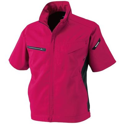 TS DESIGN AIR ACTIVEショートスリーブジャケット LL ワイン 8156 75 1着 585-2629（直送品）