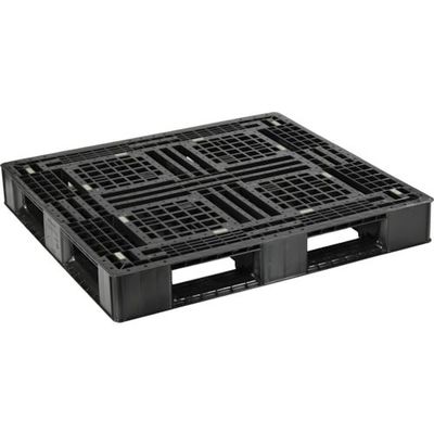 日本プラパレット NPC プラスチックパレットFAー1110RR 片面四方差し 黒 FA-1110RR 1枚 432-8333（直送品）
