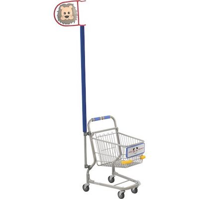 大和産業 お手伝いカート PJ3ーC75 (旗付き:ライオン) PJ3-C75-R 1台 591-5750（直送品）