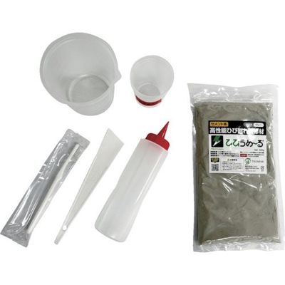 ツネミ ひびうめ~る グレー 施工キット付き HIBIUMERU GY KIT 1セット 606-9106（直送品）