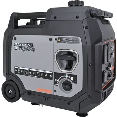 デイトナ インバーター発電機 DAYGENE3600 リモコン付き 55750 1台 666-8373（直送品）