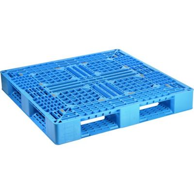 日本プラパレット NPC プラスチックパレットLA―1111 片面四方差し 青 LA1111 1枚 452-5072（直送品）