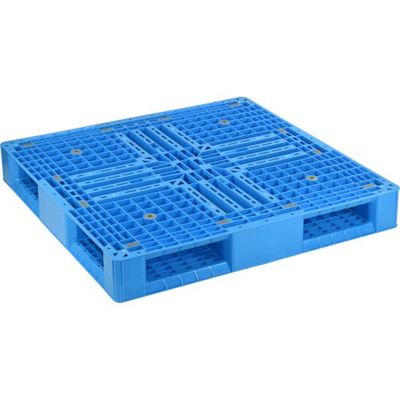 日本プラパレット NPC プラスチックパレットLM―1111 両面4方差し 青 LM-1111 1枚 452-5075（直送品）