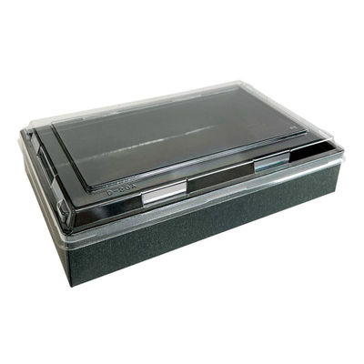 高津紙器 弁当容器 NB KC-208-大-黒 00000-0038 1ケース(50個)（直送品）