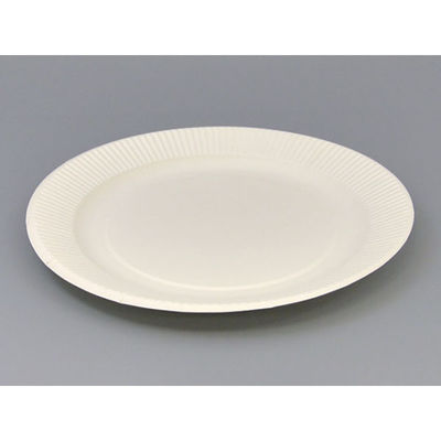 ペーパーウェア 紙皿 プレートスタンダード 業務用 No.9 00086785 1ケース(1200個(100個×12))（直送品）