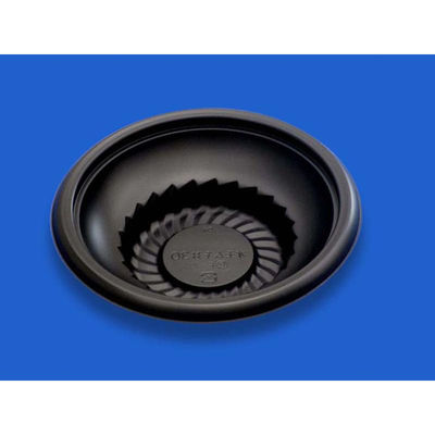 デンカポリマー どんぶり容器 趣き丼30本体黒 00408978 1ケース(900個(50個×18))（直送品）