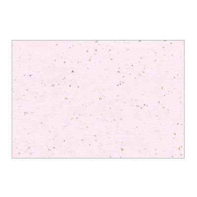 カミイソ産商 テーブルマット 尺3寸 No.327 金銀昇龍紙 桃 00530432 1袋(100個)（直送品）