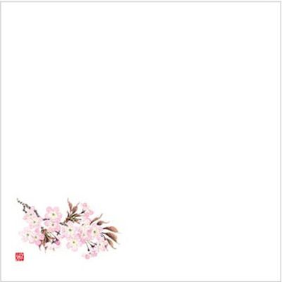 カミイソ産商 敷紙 耐油天紙 4寸 No.0024 桜 00534687 1袋(100個)（直送品）