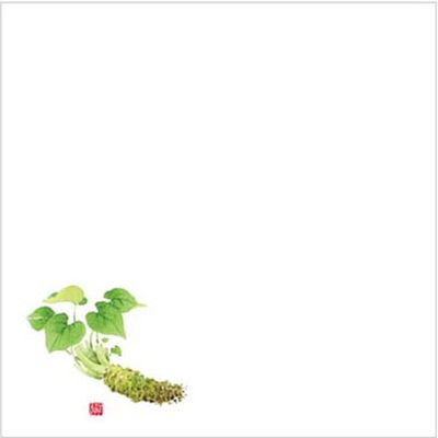 カミイソ産商 敷紙 耐油天紙 4寸 No.0027 山葵 00534690 1袋(100個)（直送品）