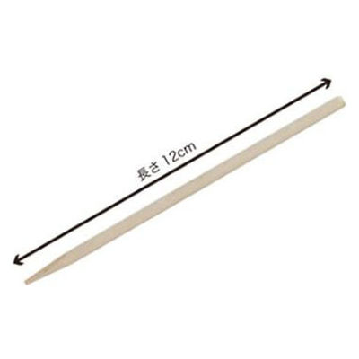 竹串 木製ドッグ棒 12cm 約5000本 00591 1点（直送品）
