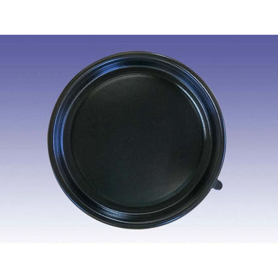 デンカポリマー ピザ容器 ST-300本体 黒 00606773 1ケース(300個(25個×12))（直送品）