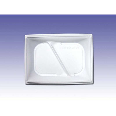 デンカポリマー 軽食容器 D’sカフェP23-16S-A ホワイト 00614534 1ケース(600個(50個×12))（直送品）