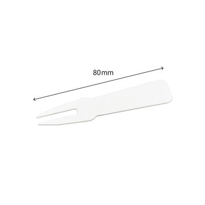 大王紙パルプ販売 使い捨てフォーク エリプラペーパー カトラリー フォーク 小 00682601 1ケース(1000個(100個×10))（直送品）