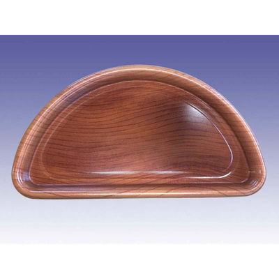 デンカポリマー ピザ容器 ST-370ハーフ本体 BW 00681889 1ケース(300個(25個×12))（直送品）