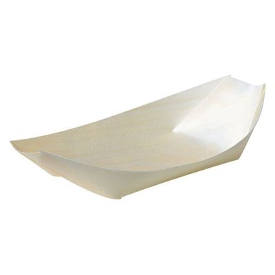 アサヒグリーン 木舟 ポプラ舟皿7号 5027 00692208 1ケース(2000個(50個×40))（直送品）