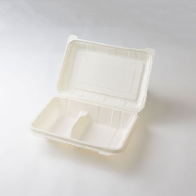 弁当容器 エコデリM ホワイト 00694765 1袋(50個)（直送品）