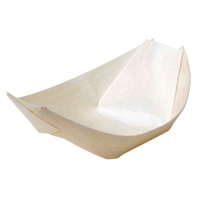 アサヒグリーン 木舟 ポプラ舟皿3号 5023 00709745 1ケース(3000個(50個×60))（直送品）