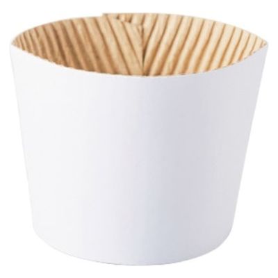 ケーピープラテック KMスリーブS ホワイト 00715688 1ケース(2000個(25個×80))（直送品）