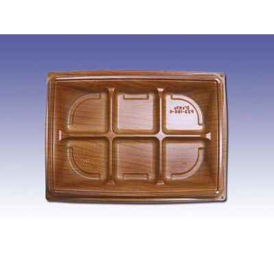 デンカポリマー 軽食容器 D’sカフェP23-16S-6 BW 00753131 1ケース(600個(50個×12))（直送品）