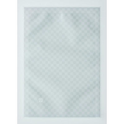 ベリーパック 真空袋 ナイロン印刷規格三方袋VW3格子柄白 00759045 1ケース(3000個(100個×30))（直送品）