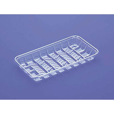 デンカポリマー 透明トレー TQ-250-N 00760378 1ケース(2000個(100個×20))（直送品）