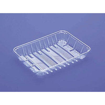 デンカポリマー 透明トレー TQ-400FN 00760379 1ケース(1600個(100個×16))（直送品）