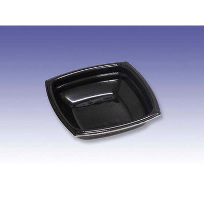 デンカポリマー 惣菜容器 夢デリ5黒 00760386 1ケース(1500個(50個×30))（直送品）
