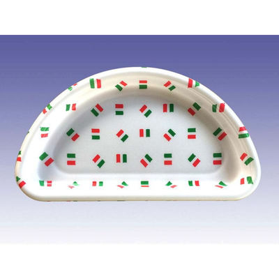 デンカポリマー ピザ容器 ST-300ハーフ本体 イタリアン 00760408 1ケース(450個(25個×18))（直送品）